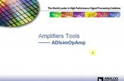 Ŵ - ADISim OpAmp