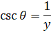 unit circle definition for cosecant